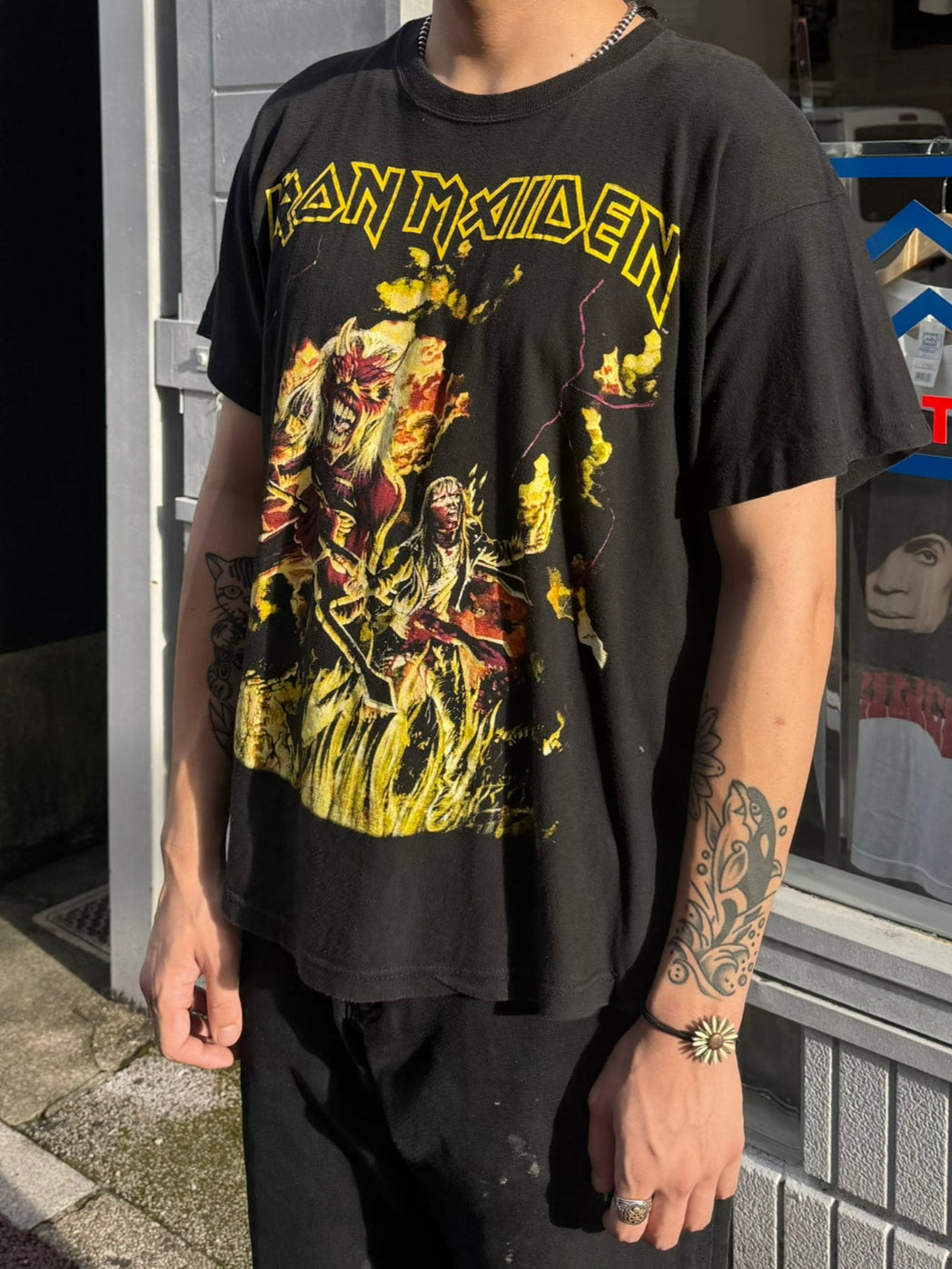80's IRON MAIDEN「Best Of THe Beast」バンドTシャツ　