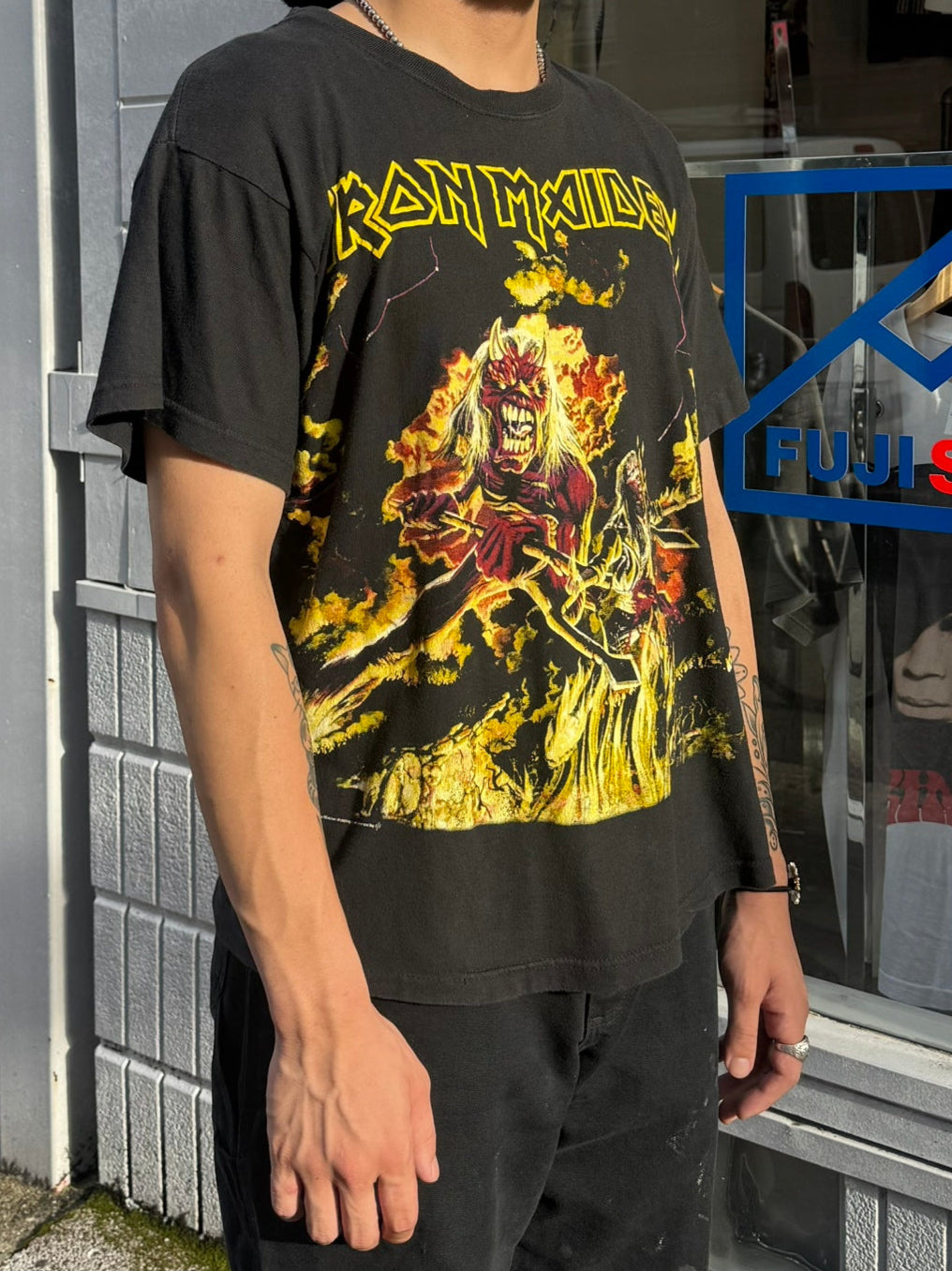 80's IRON MAIDEN「Best Of THe Beast」バンドTシャツ　