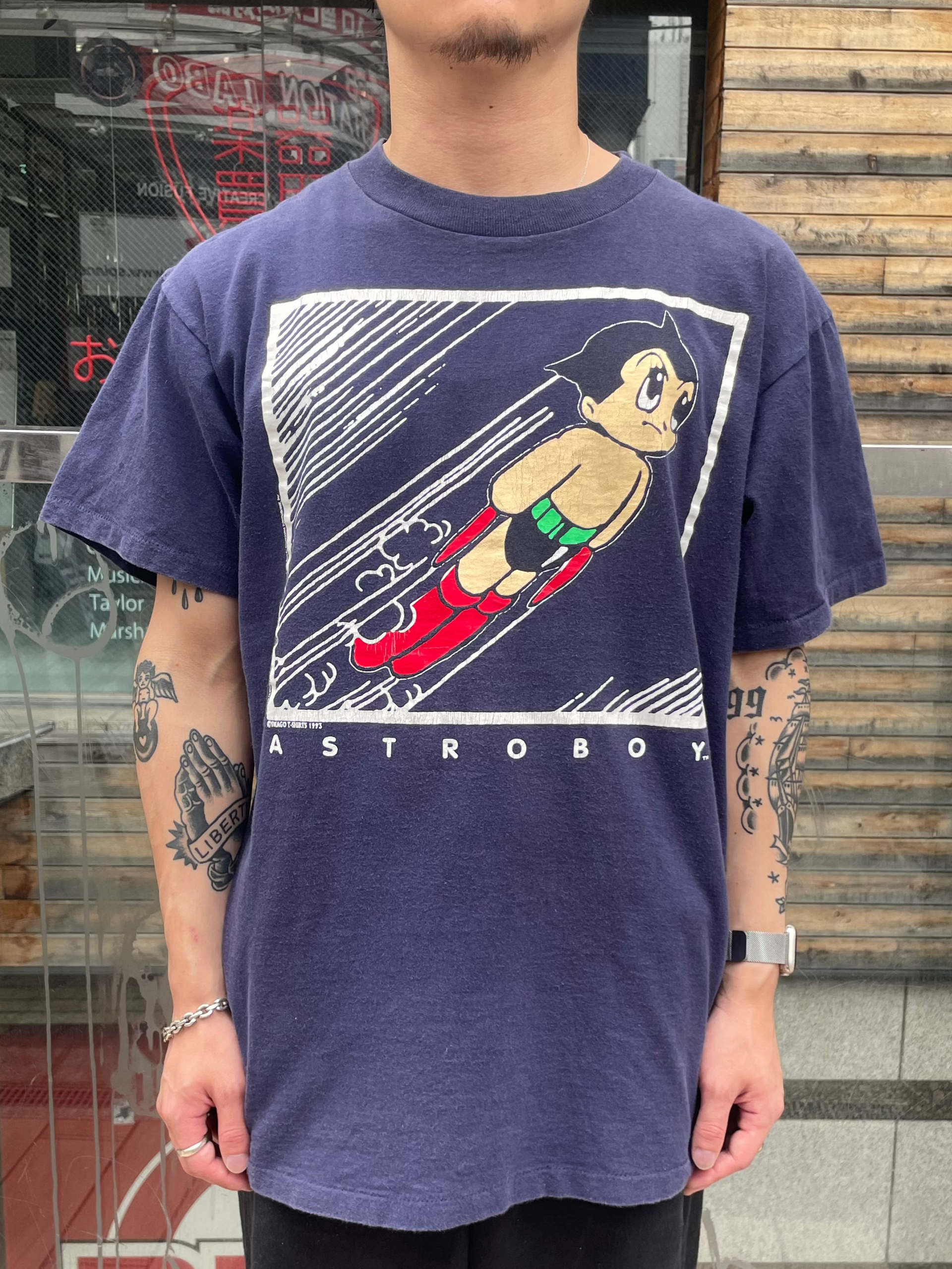 90's ASTRO BOY「FLYING」USA製 キャラクターTシャツ – FUJI STORE 90's ASTRO BOY「FLYING」USA製 キャラクターTシャツ – FUJI STORE