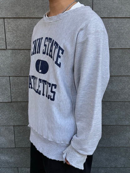 90's Champion「REVERSE WEAVE」カプセル入り　3段プリント　スウェット