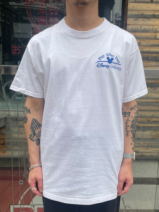 00's DISNEY 「Day After Day Disney Delivers」プロモーションTシャツ