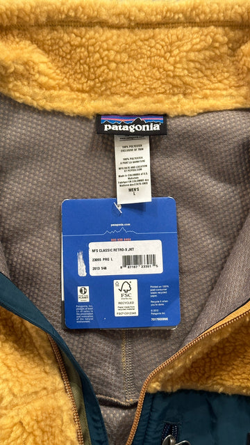 00's PATAGONIA「RETRO-X」dead stock フリースジャケット