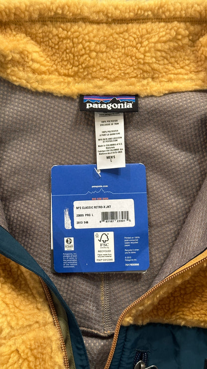 00's PATAGONIA「RETRO-X」dead stock フリースジャケット