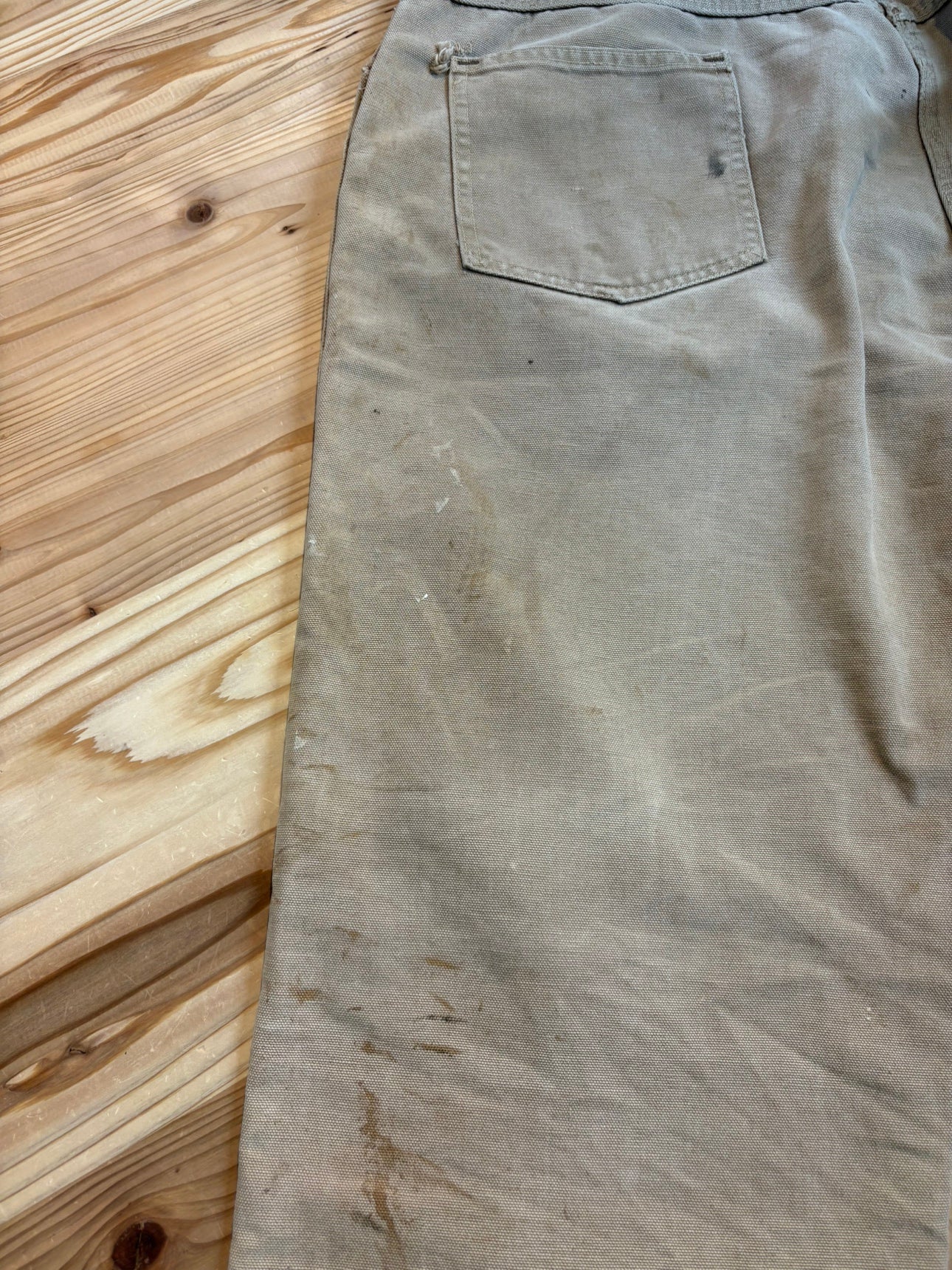 60's~70's CARHART「デカCボタン　42TALON」 ワークパンツ