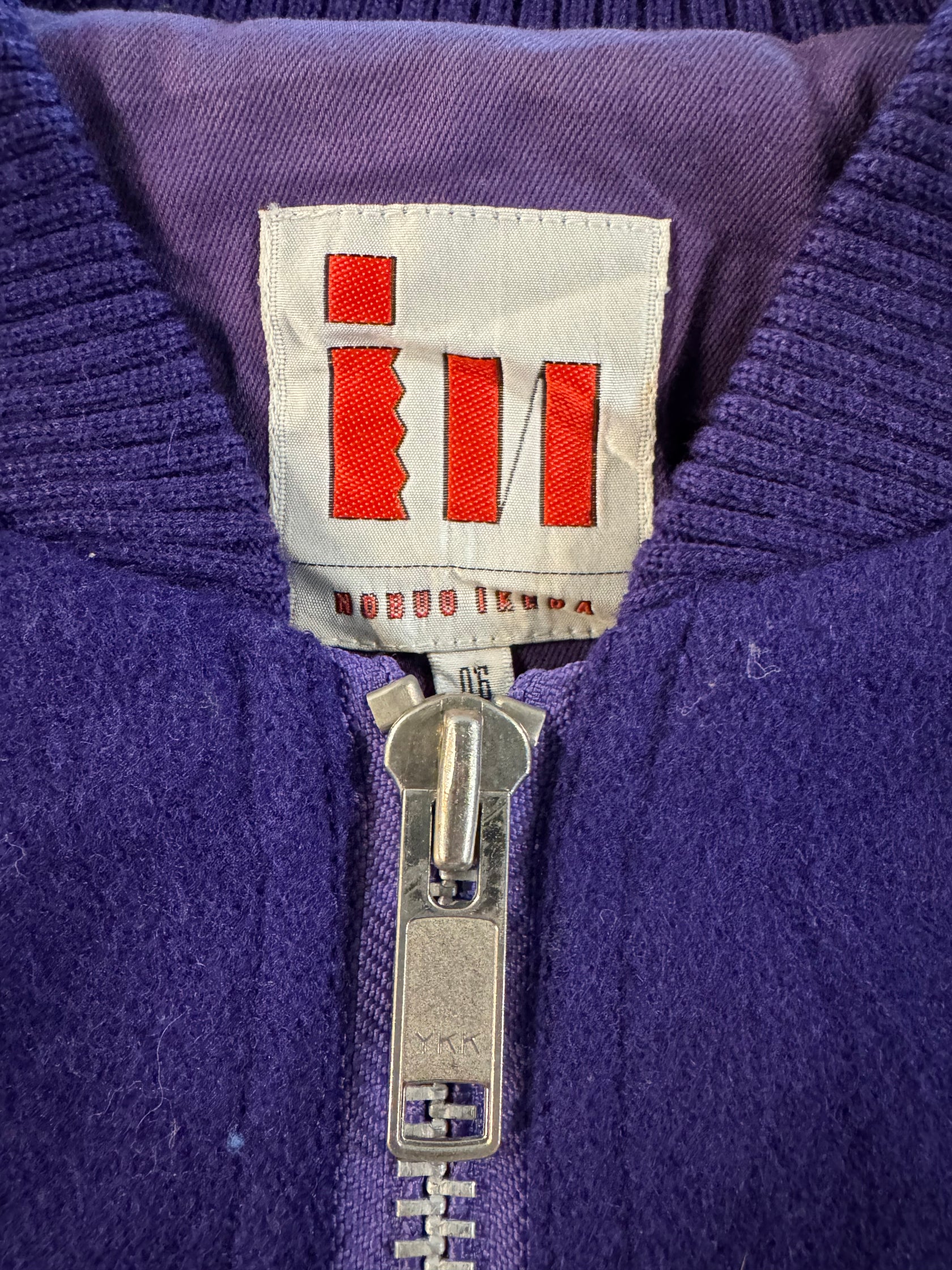 80's  I.N. EXPRESS「NOBUO BY IKEDA」ジップアップジャケット
