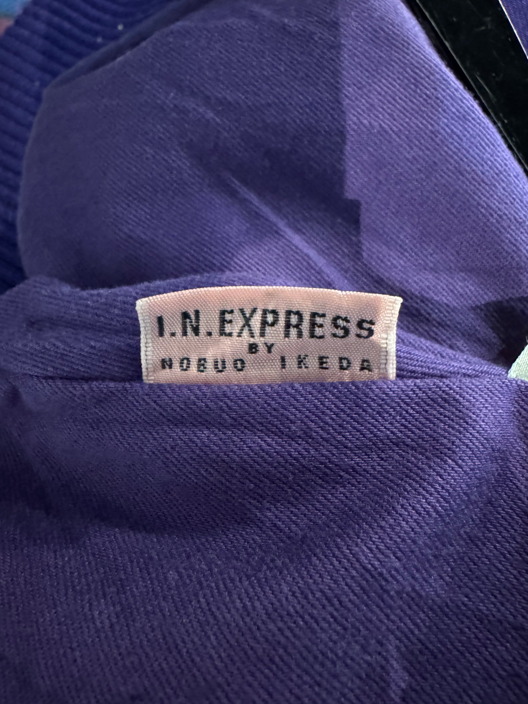 80's  I.N. EXPRESS「NOBUO BY IKEDA」ジップアップジャケット