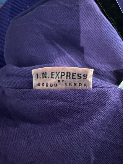 80's  I.N. EXPRESS「NOBUO BY IKEDA」ジップアップジャケット