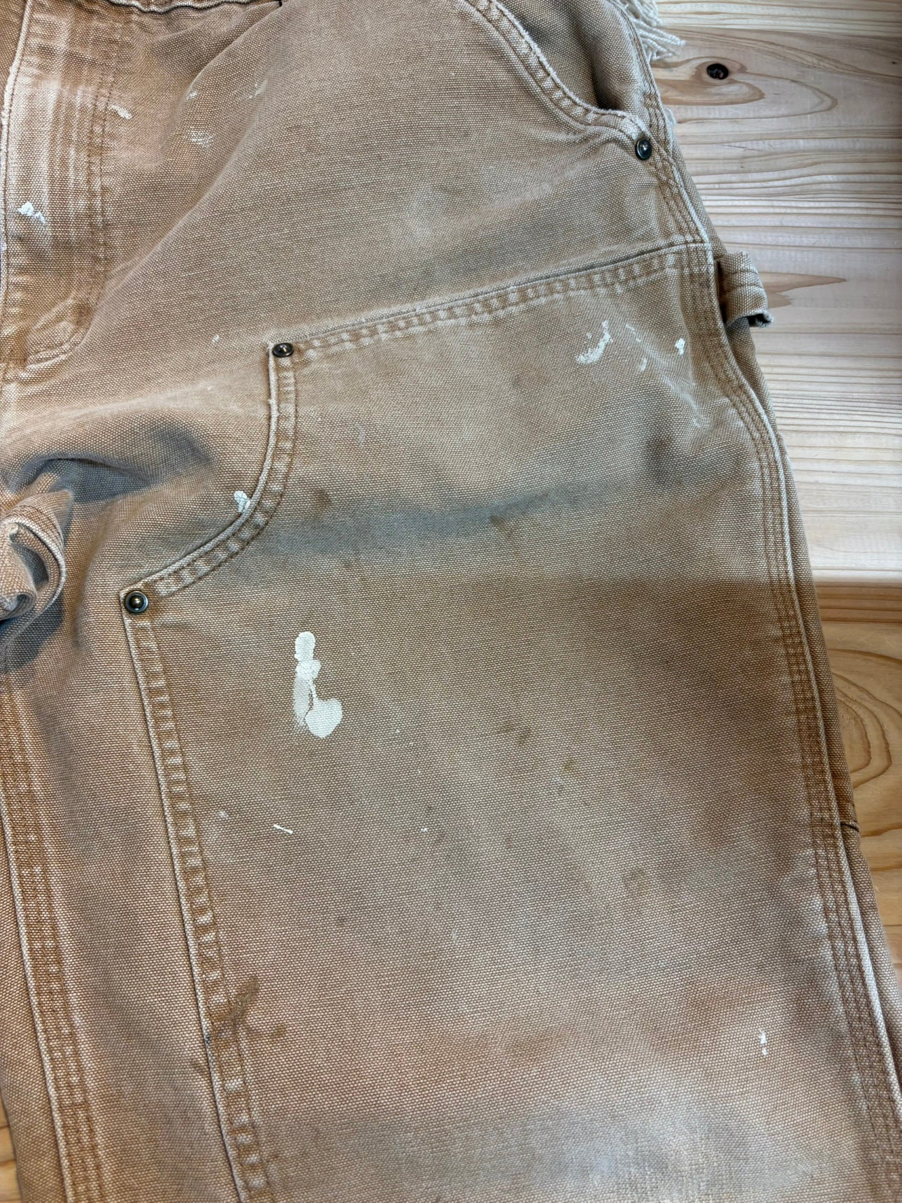 00's CARHART「DOUBLE NKEE PANT」ワークパンツ