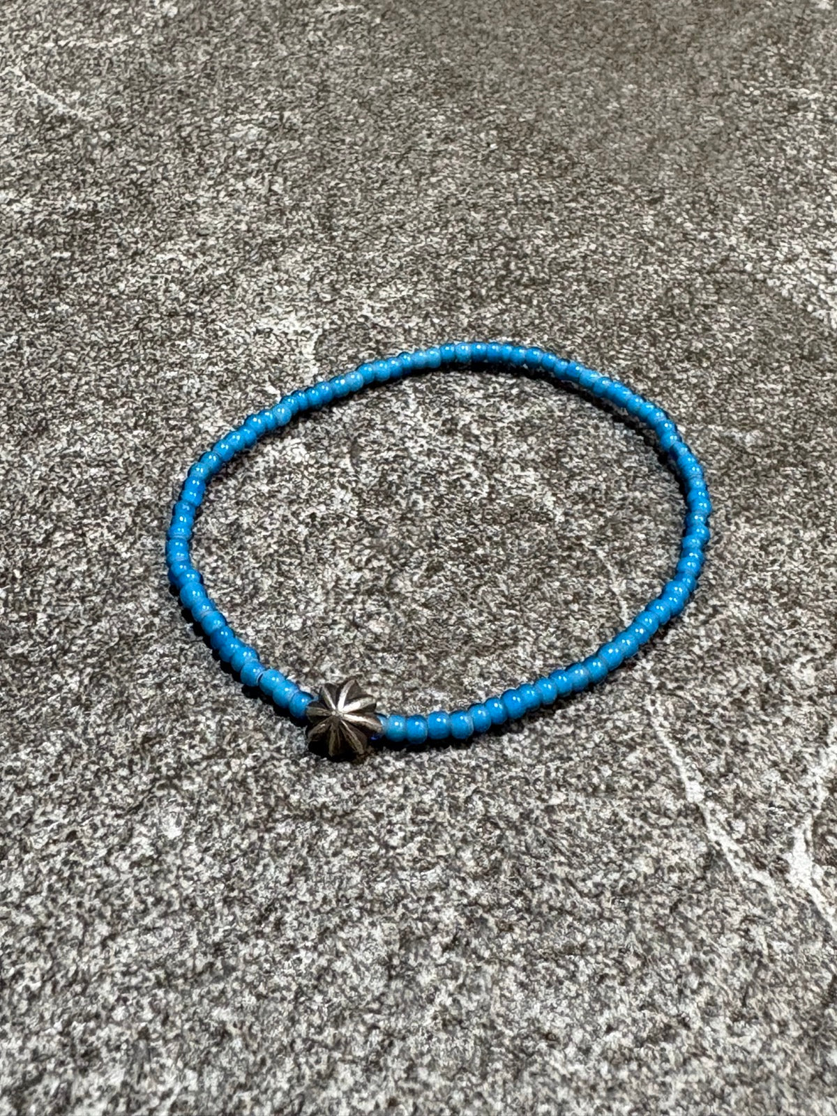 APOLLO BEADS BRACELET -Lt. BLUE / ROSETTAPRAYER