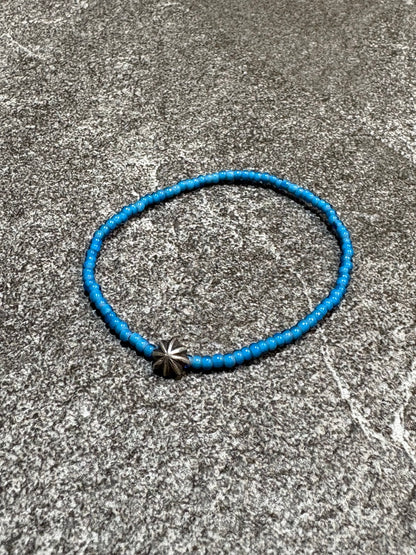 APOLLO BEADS BRACELET -Lt. BLUE / ROSETTAPRAYER