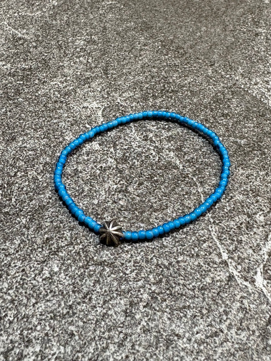 APOLLO BEADS BRACELET -Lt. BLUE / ROSETTAPRAYER