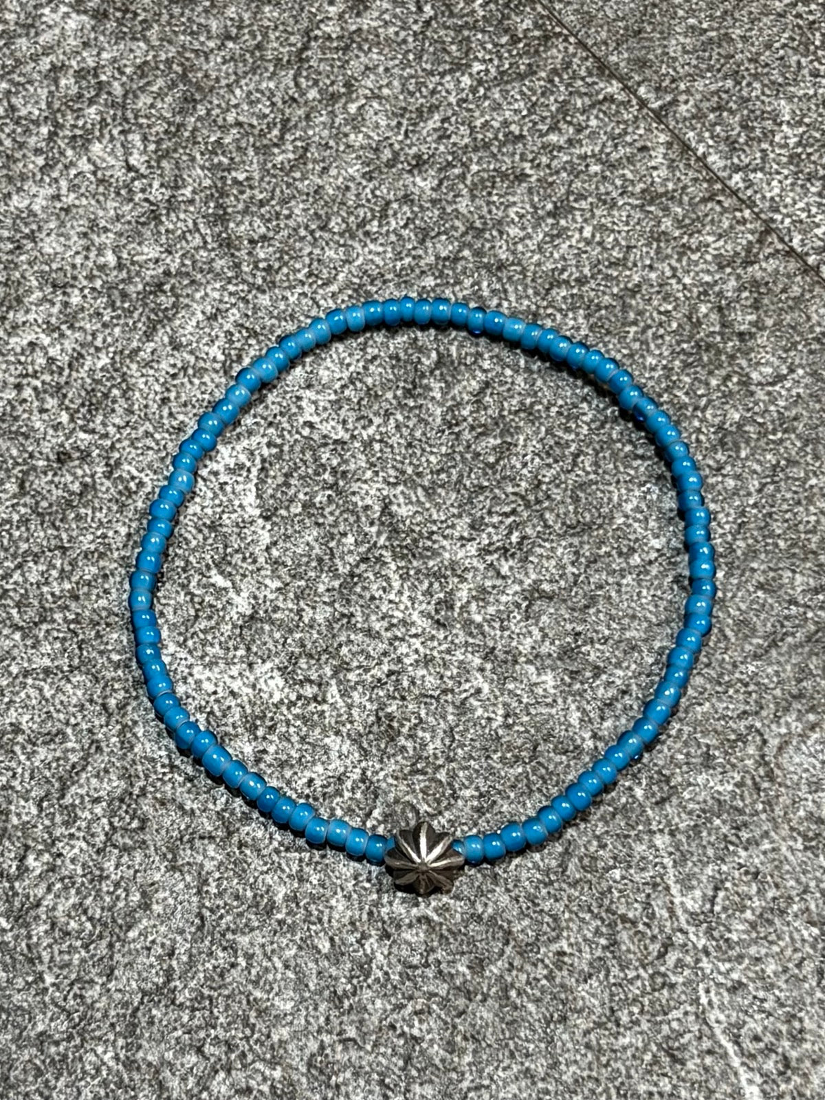 APOLLO BEADS BRACELET -Lt. BLUE / ROSETTAPRAYER