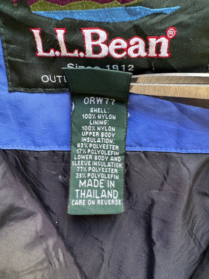 80's L.L.BEAN 「Thinsulate」ナイロンマウンテンパーカー