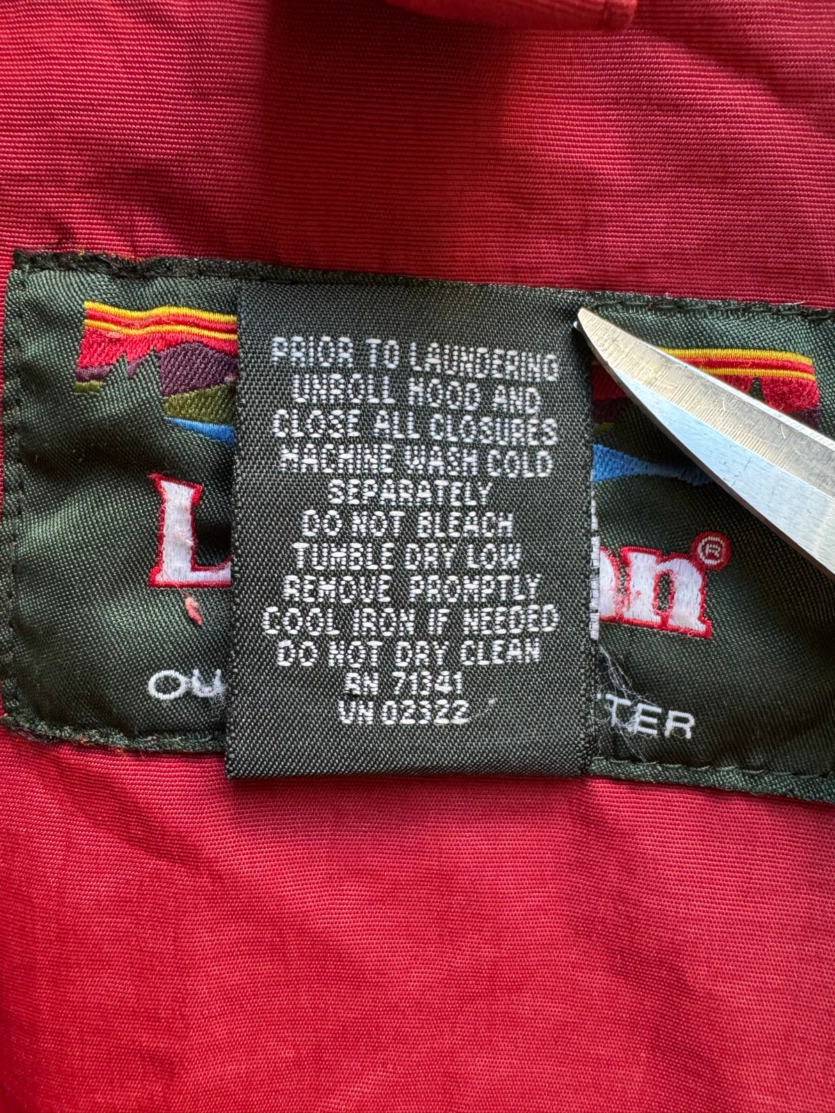 00's L.L.BEAN ナイロンマウンテンパーカー