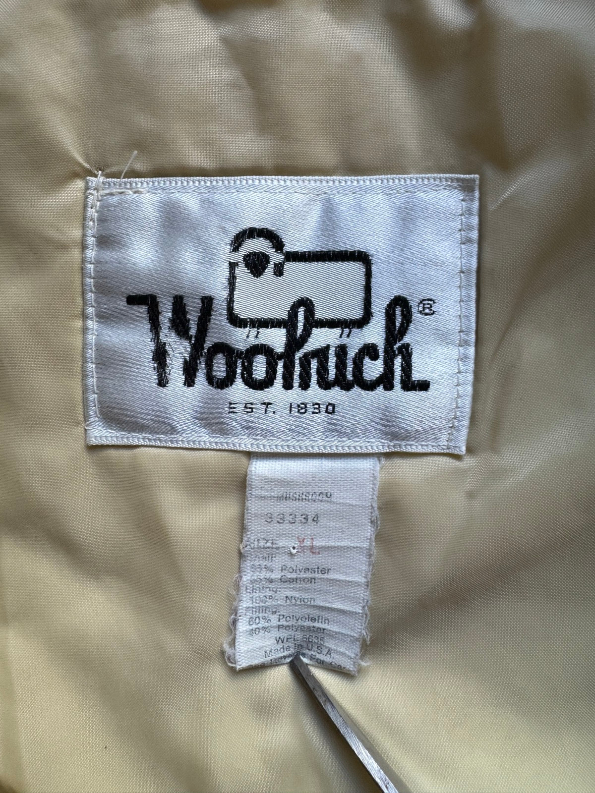 70's WOOLRICH「4P」マウンテンジャケット