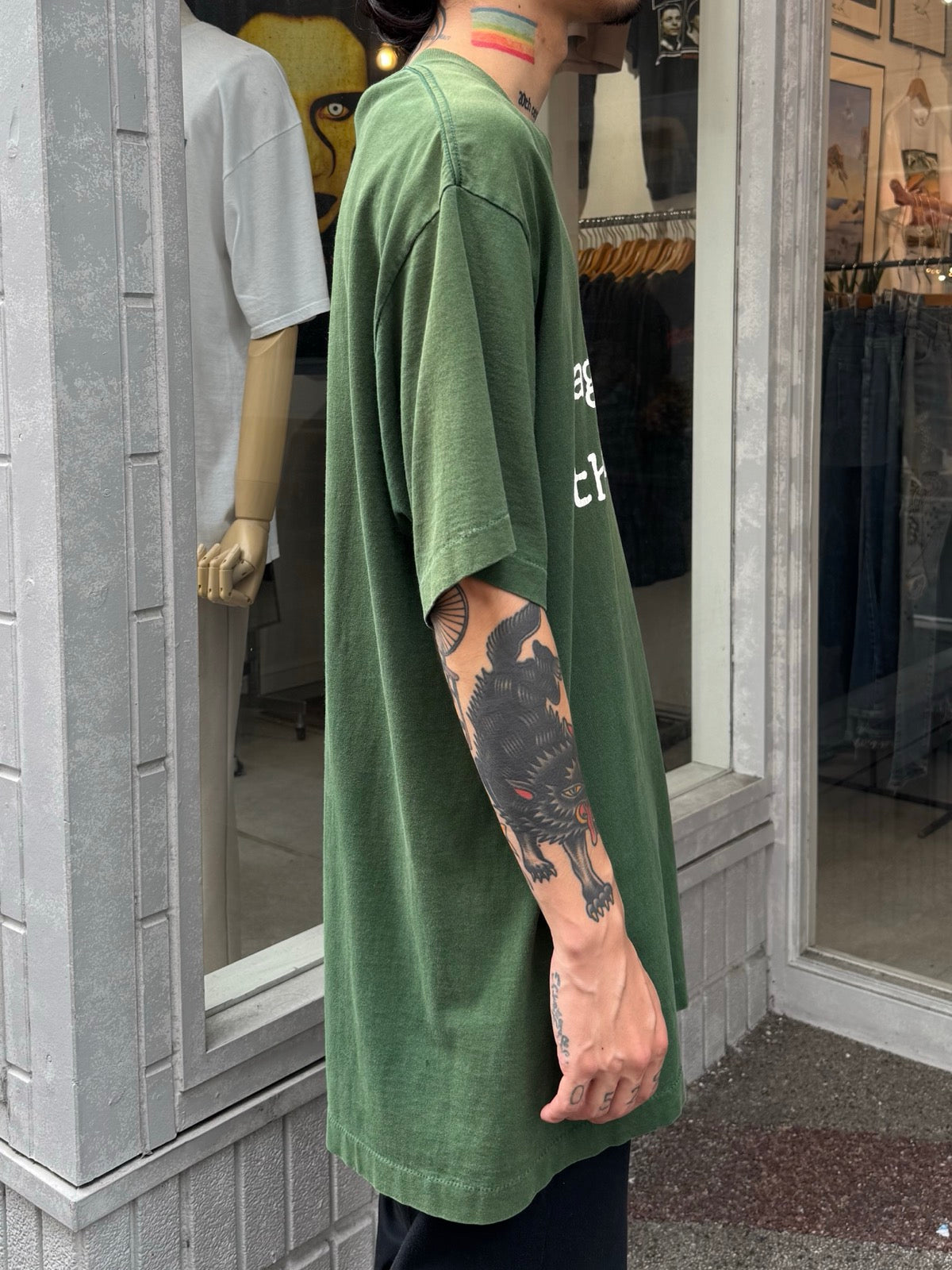 90's RAGE AGAINST THE MACHINE「R-LOGO」バンドTシャツ