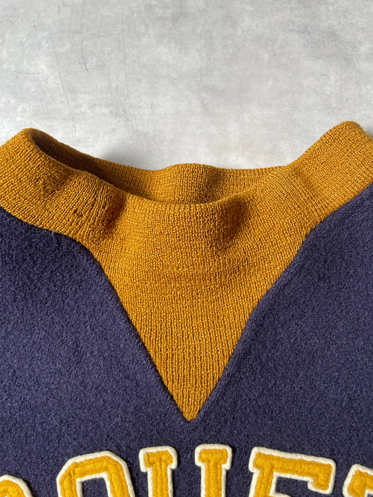 40's~50's 「MARQUETTE 」カレッジウールスウェット
