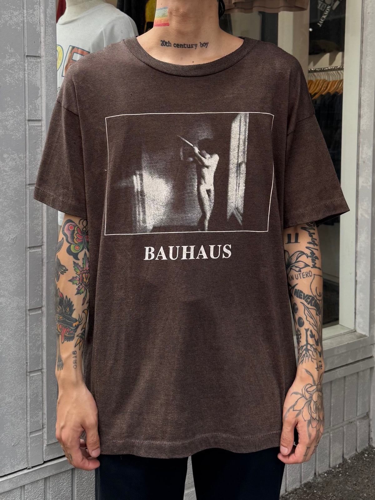 80's BAUHAUS「BELA LUGOSI'S DEAD」バンドTシャツ