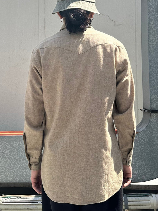 70's~80's PENDLETON 「HIGH GRADE WESTERN WEAR」ウールシャツ