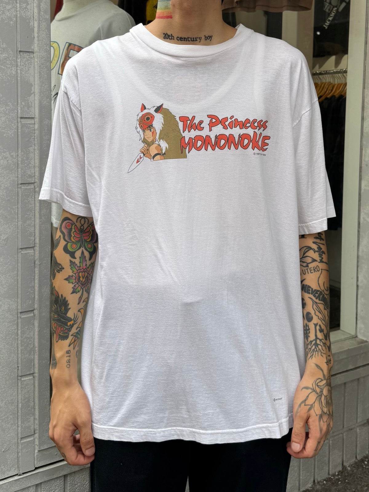 90's もののけ姫「THE PRINCESS MONONOKE」ムービーTシャツ