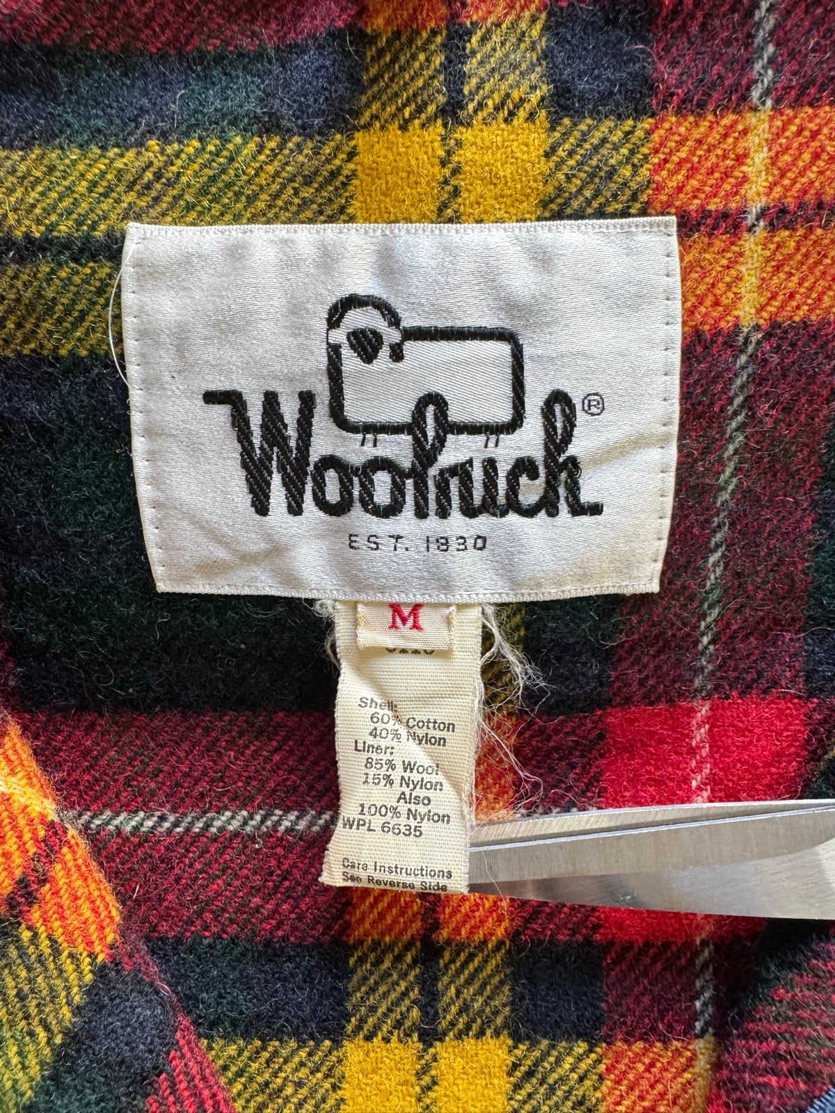 70's WOOLRICH「4P」マウンテンパーカー　