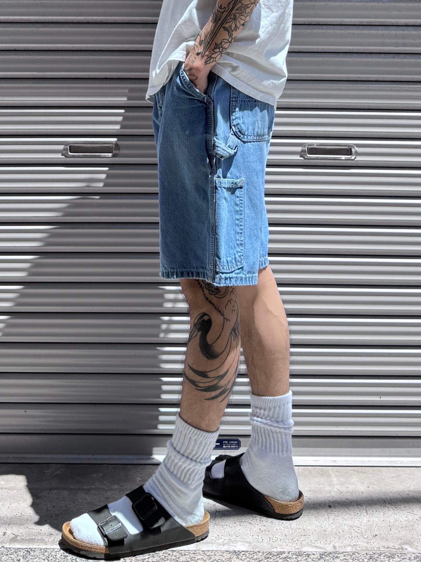 00’s 「CARHARTT」デニムペインターショーツ