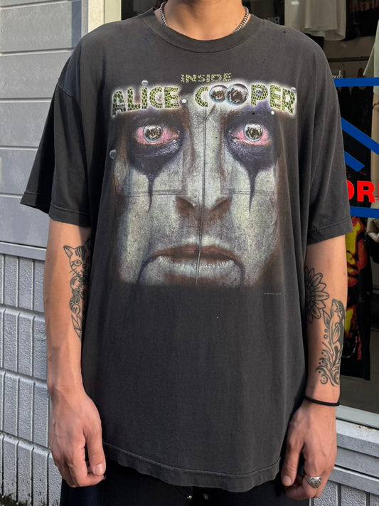 90's ALICE COOPER「INSIDE」バンドTシャツ　