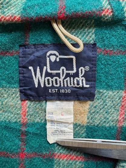 80's WOOLRICH「４P」ウールマウンテンパーカー　
