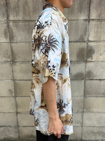 90's PATAGONIA「Pataloha」オープンカラーアロハシャツ