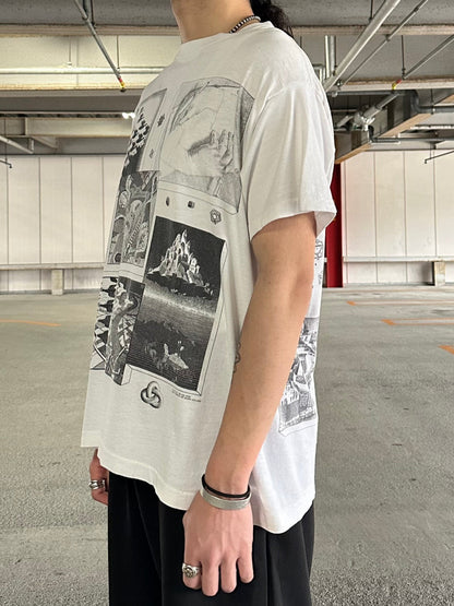 90's M.C.Escher 騙し絵 アートTシャツ