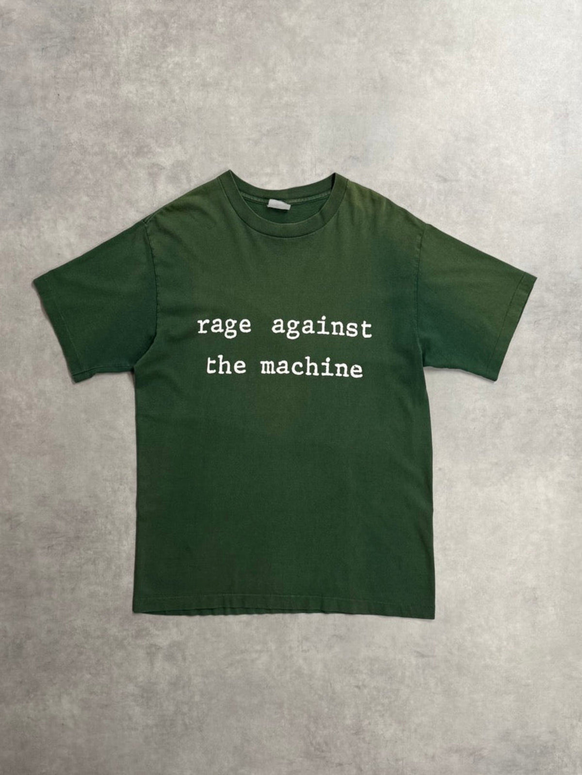 90's RAGE AGAINST THE MACHINE「R-LOGO」バンドTシャツ