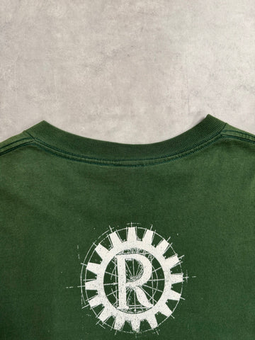 90's RAGE AGAINST THE MACHINE「R-LOGO」バンドTシャツ