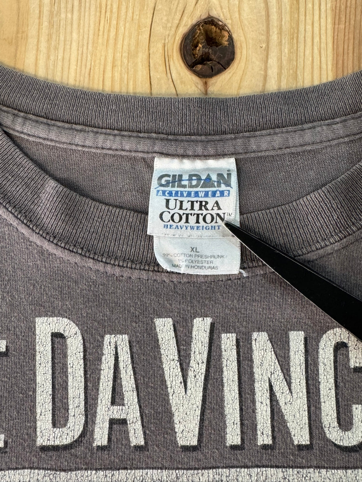 00's THE DA VINCI COD「parody」アートTシャツ　