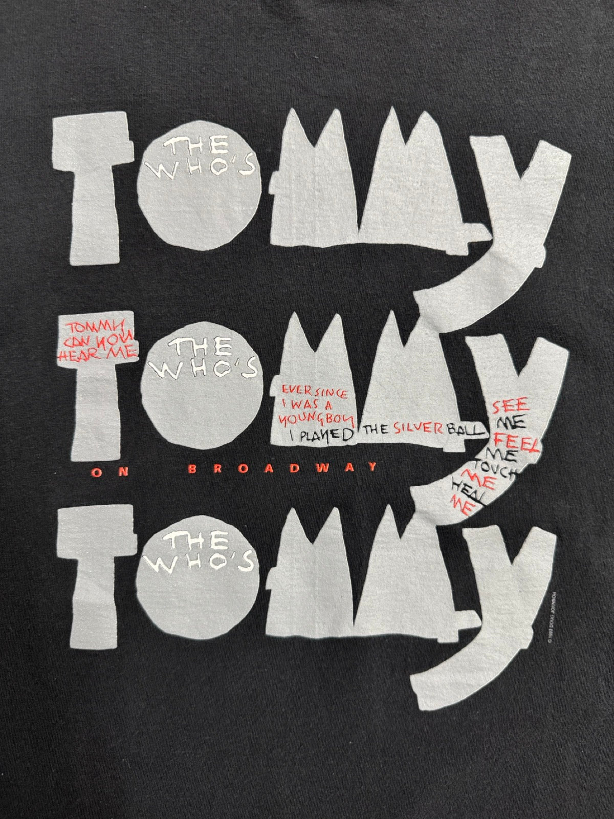 90's THE WHO「TOMMY」バンドTシャツ