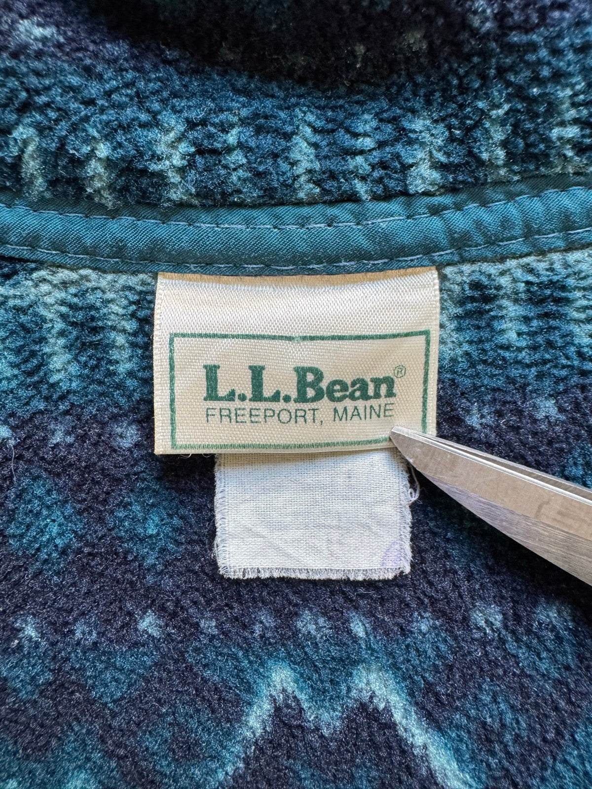 90's L.L.BEAN フリースプルオーバー