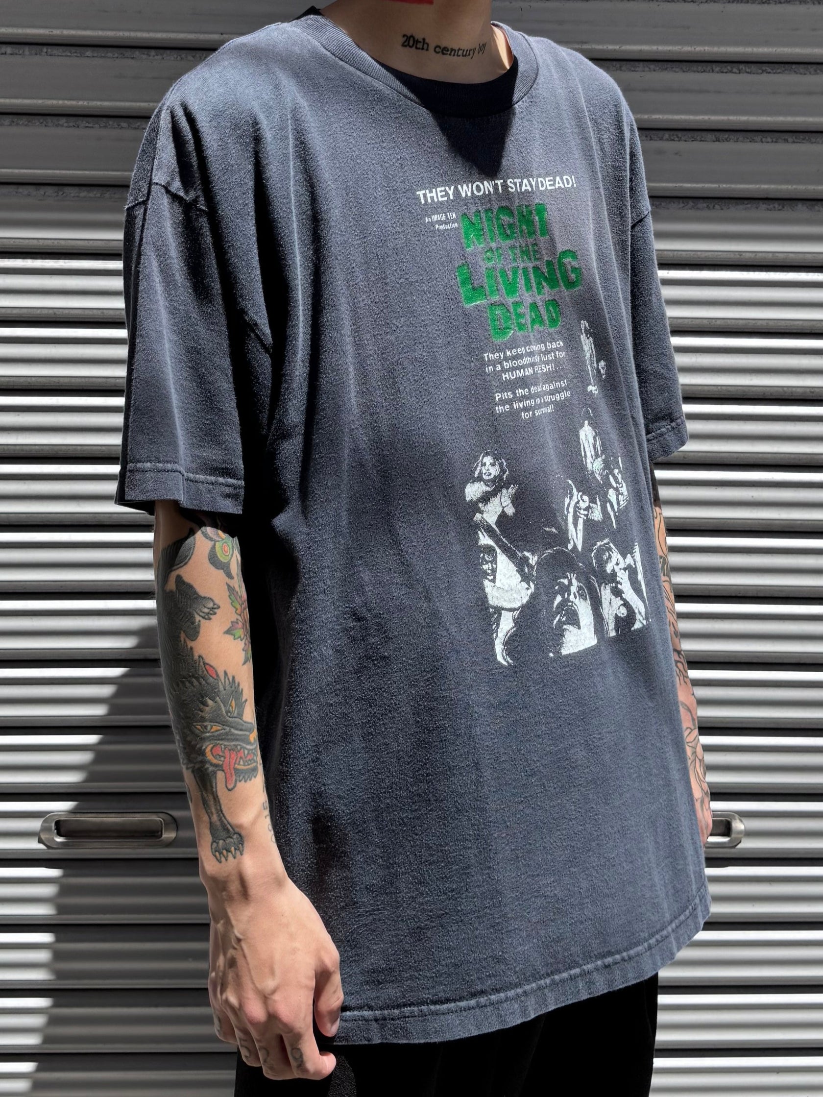 00's 「NIGHT OF THE LIVING DEAD」ムービーTシャツ