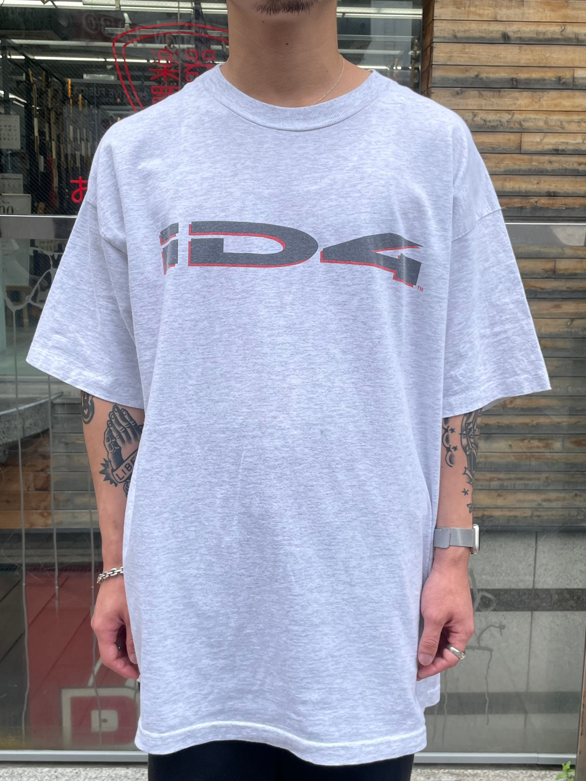 90'INDEPENDENCE DAY × APPL「 ID4」USA製 企業Tシャツ – FUJI STORE
