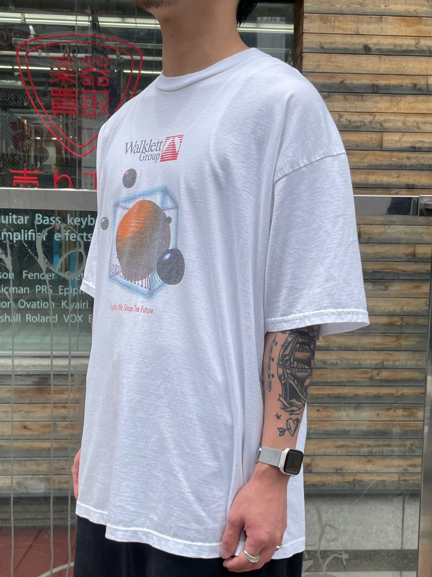 90's~00's WALKLETT GROUP「Together We Shape The Future」 企業Tシャツ