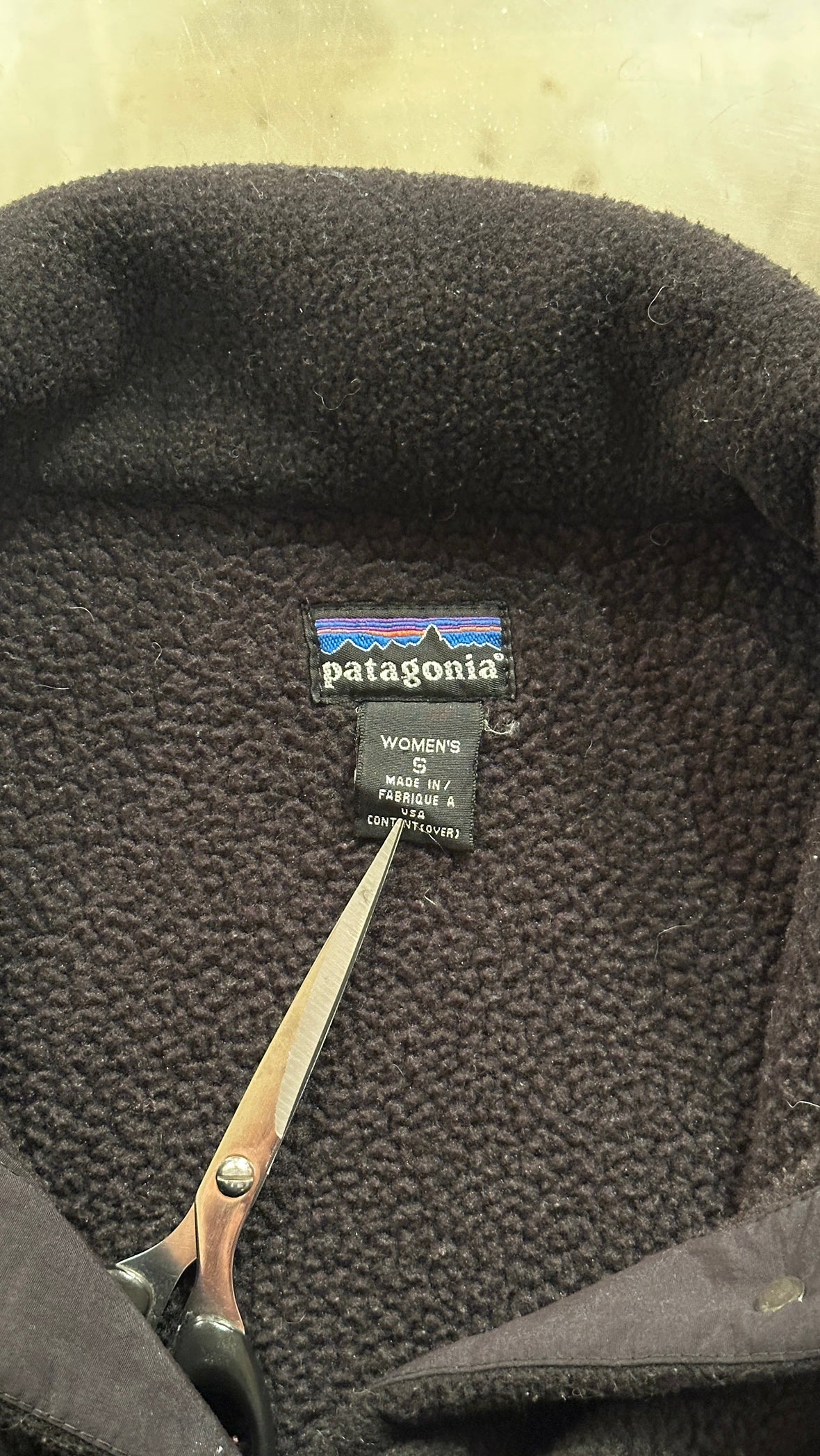 90's PATAGONIA「Synchilla Shearling Coat」フリースジャケット