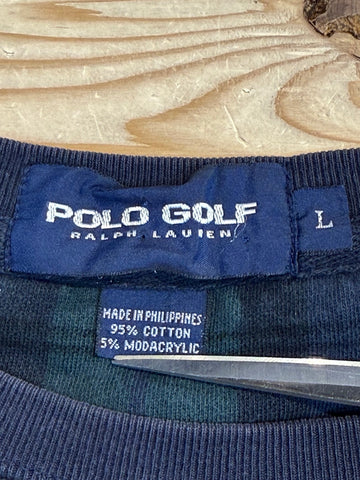 90's POLO GOLF「Blackwatch」スウェット