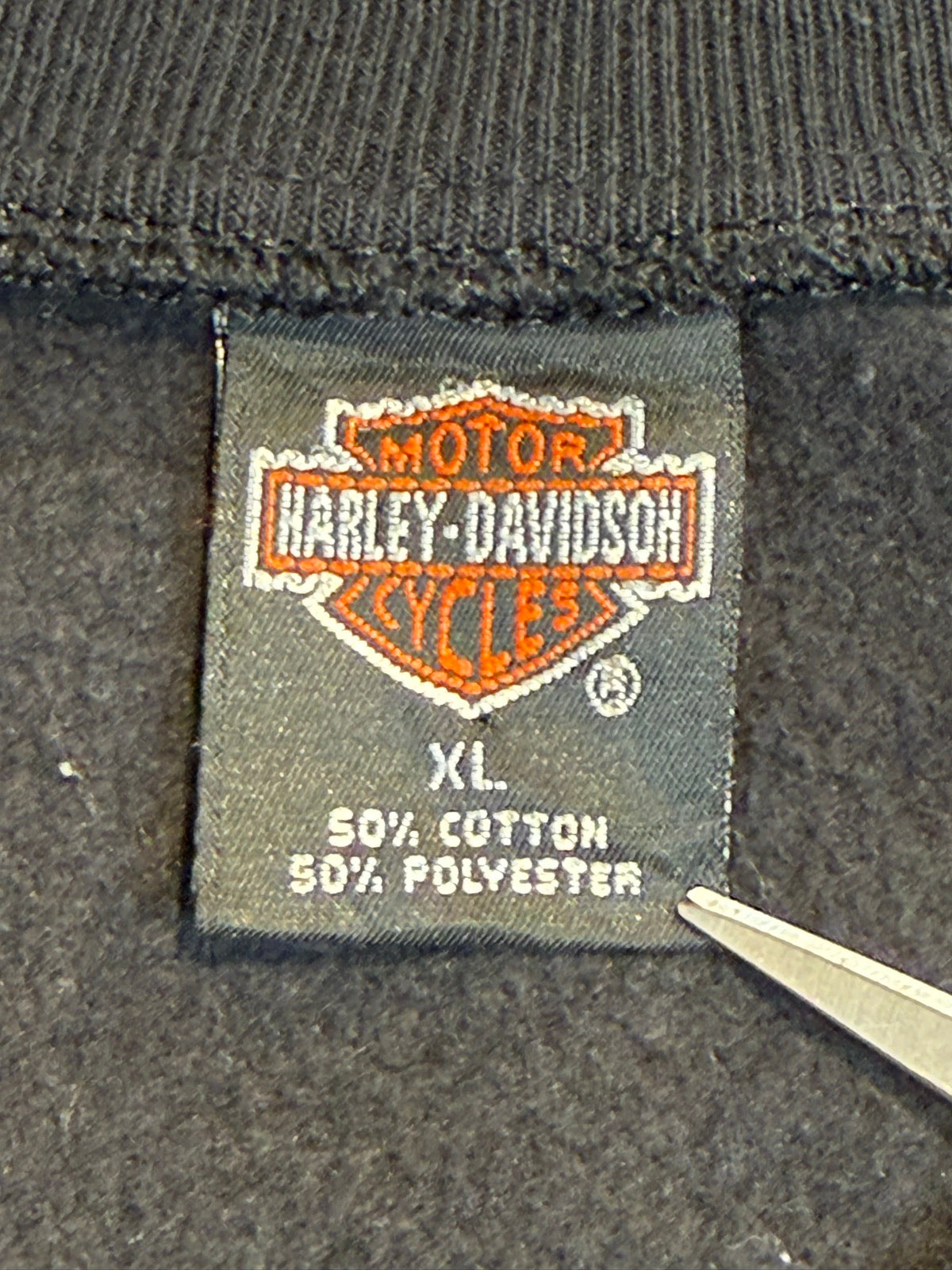 90's「Harley-Davidson」ジップアップスウェット