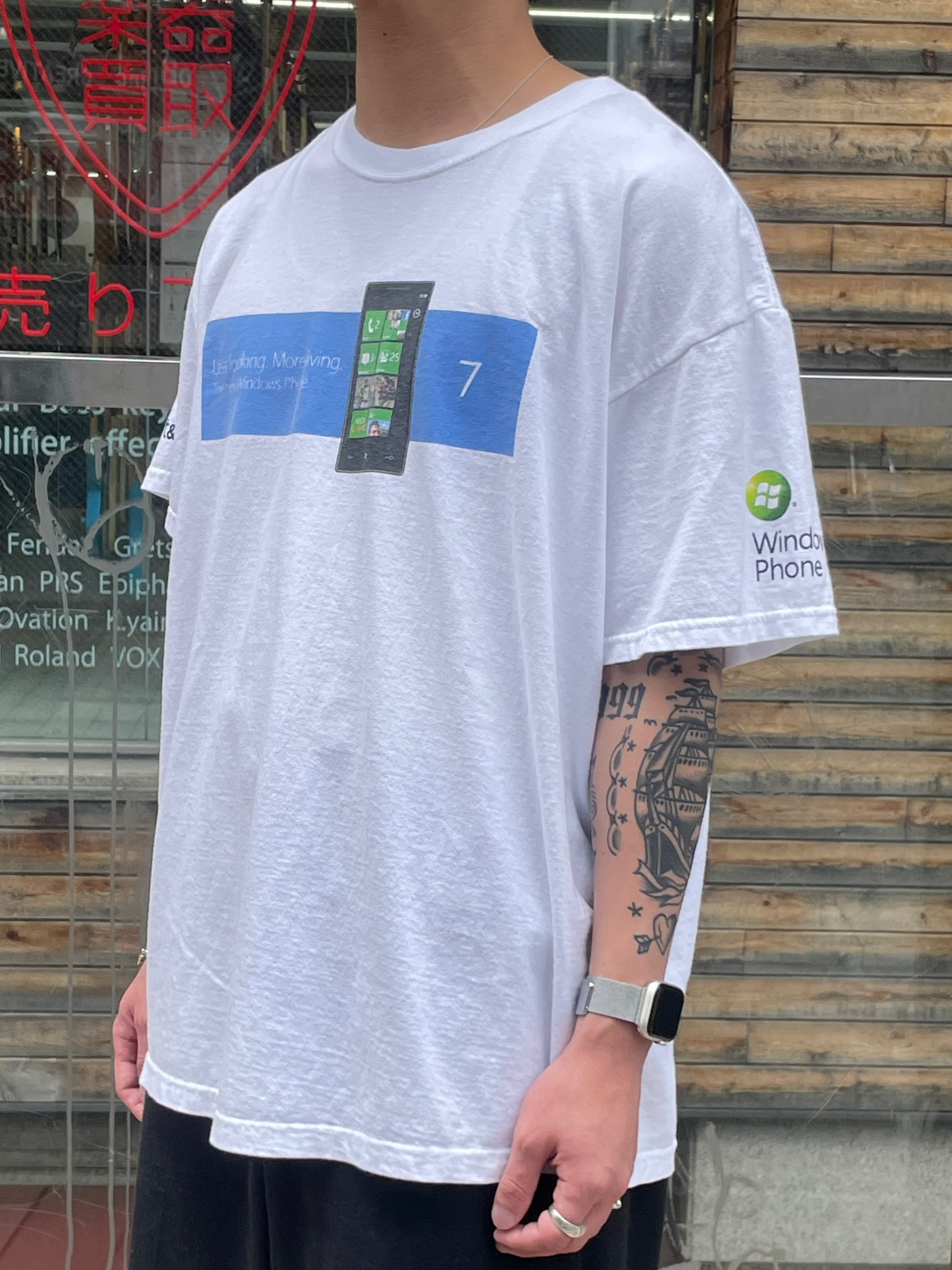 00's WINDOWS「Phone 7 × AT&T」企業Tシャツ