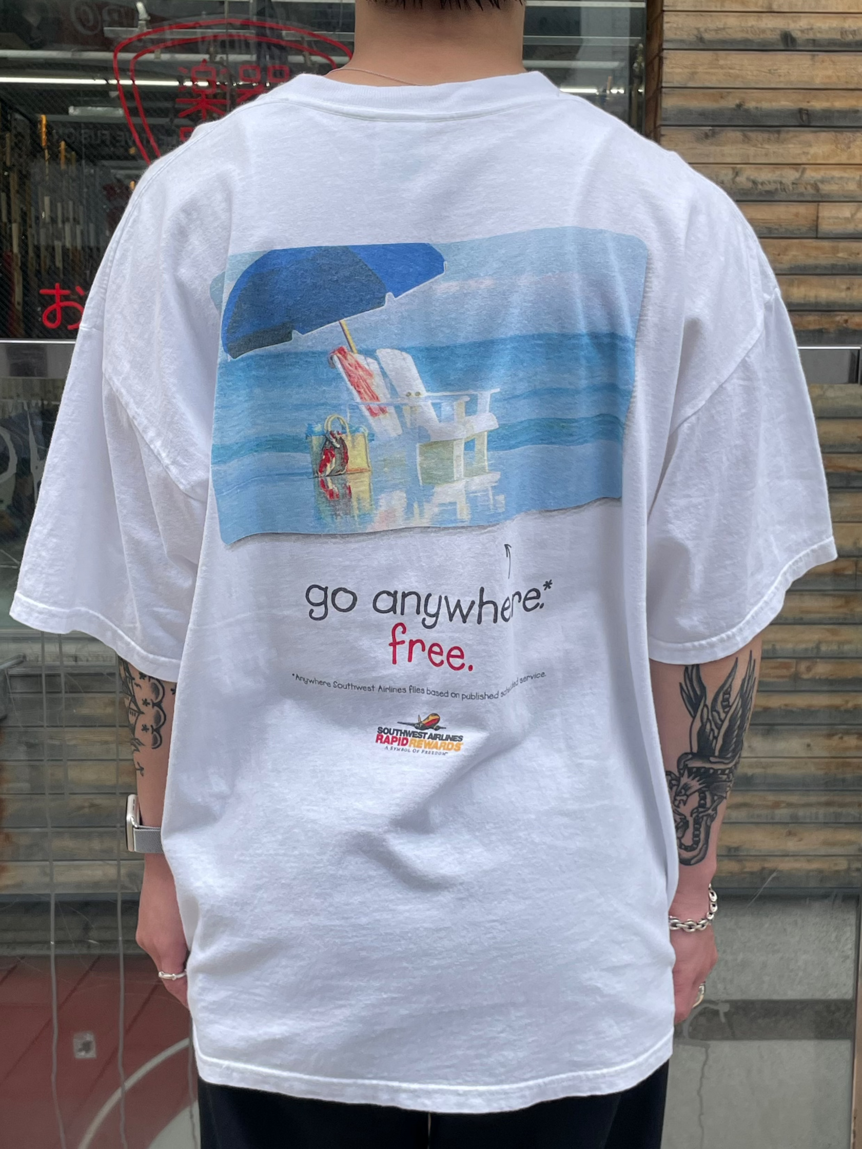 00's 「RAPID TRANSIT SYSTEM」企業Tシャツ