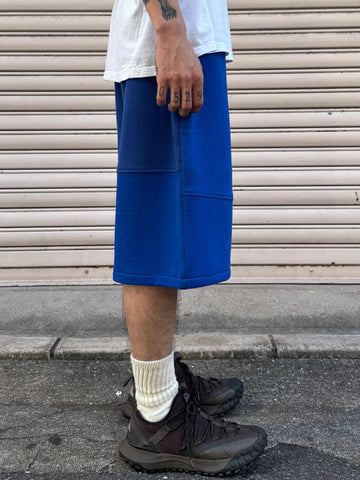 REMAKE  SWEATS DOUBLE KNEE SHORTS