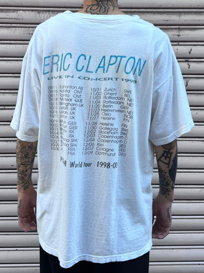 90's～00’s　ERIC CLAPTON 「LIVE IN CONCERT 1998」バンドTシャツ