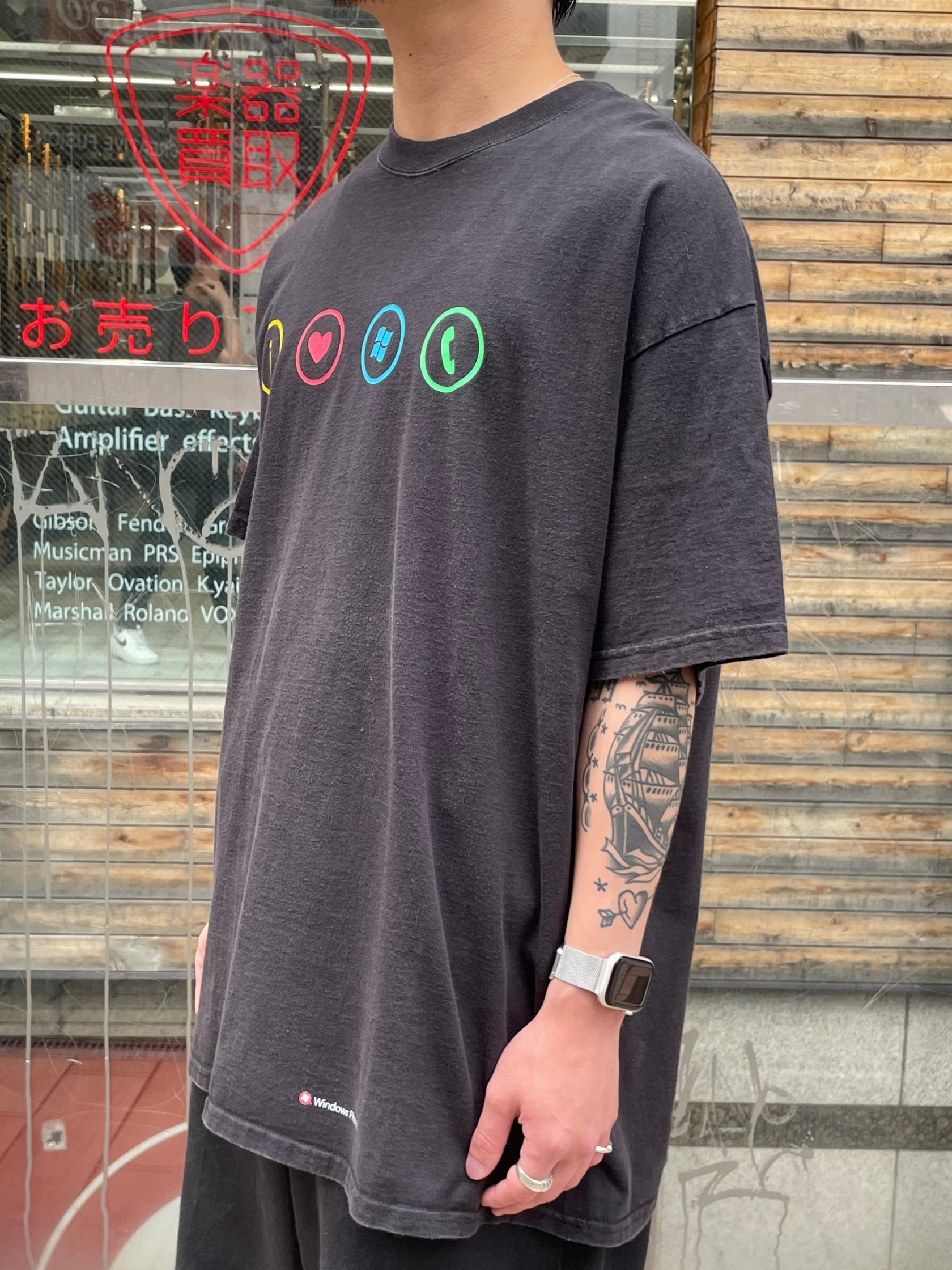 00's「Windows Phone」 企業Tシャツ