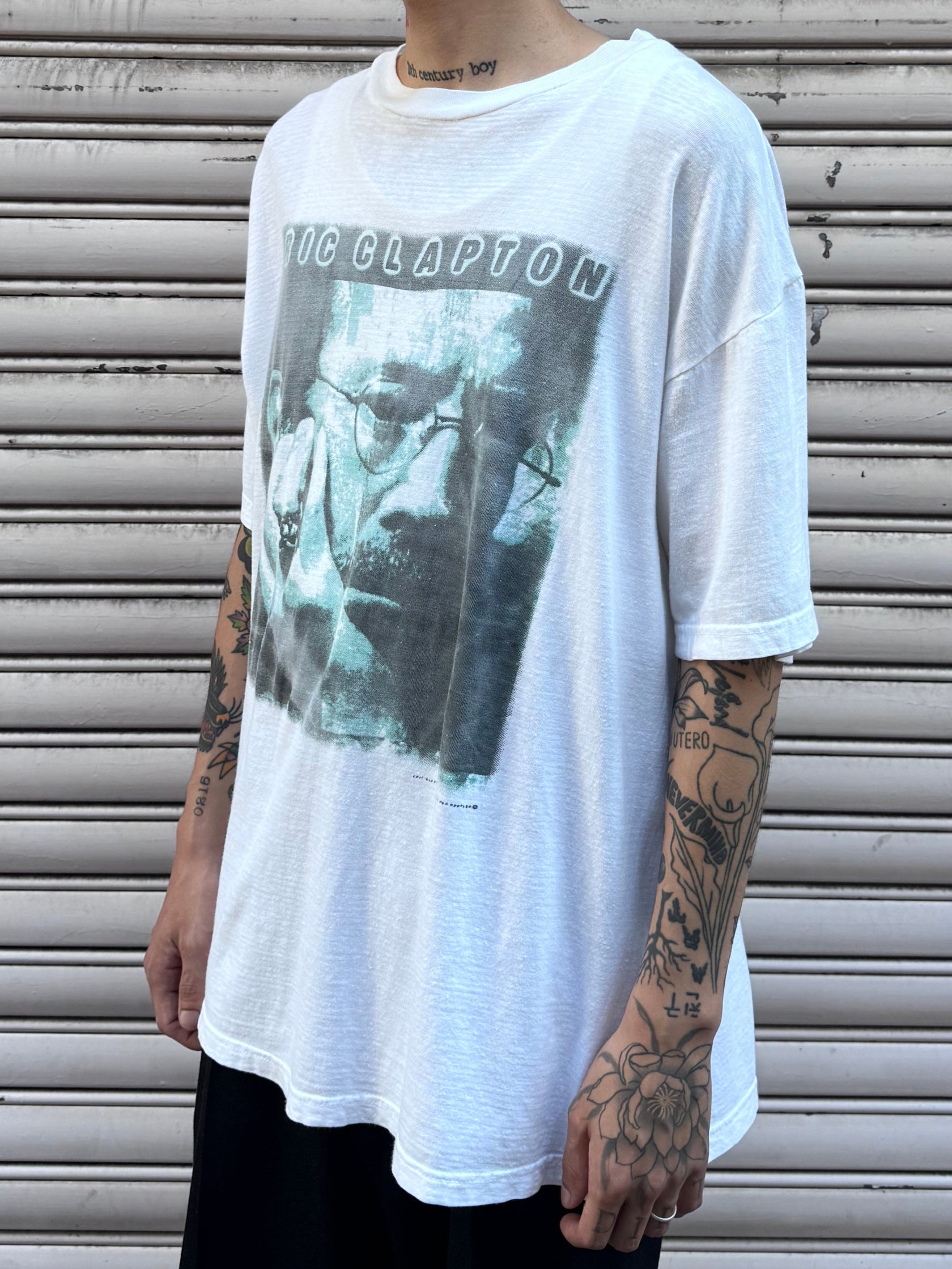 90's～00’s　ERIC CLAPTON 「LIVE IN CONCERT 1998」バンドTシャツ
