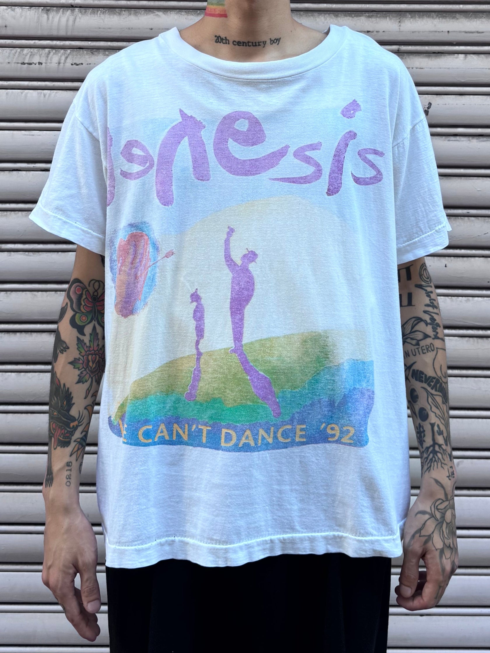 90’s GENESIS 「WE CAN'T DANCE '92」　バンドTシャツ
