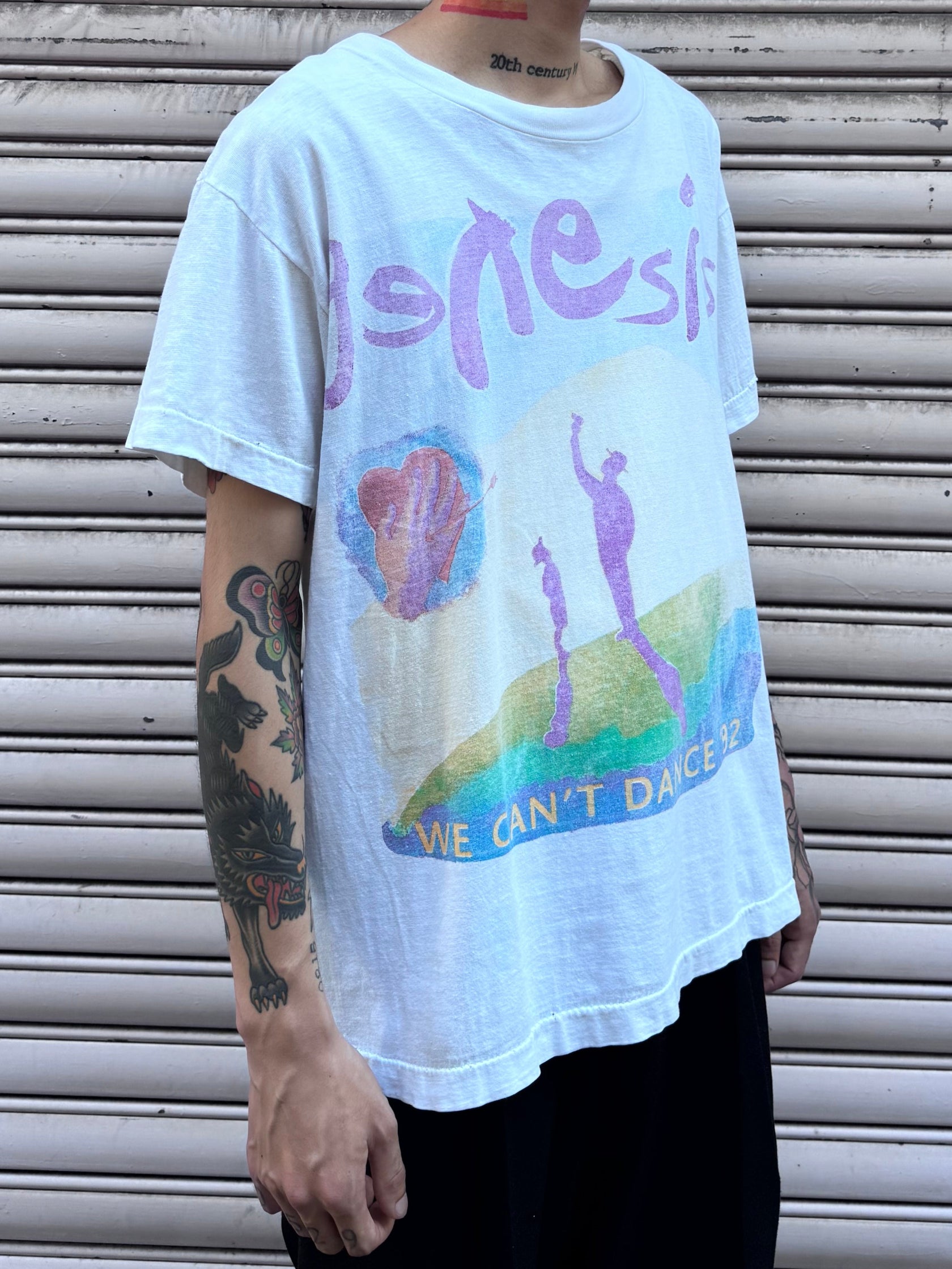 90’s GENESIS 「WE CAN'T DANCE '92」　バンドTシャツ