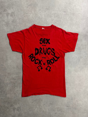 70's PUNK「SEX DRUGS ROCK'N'ROLL」バンドTシャツ